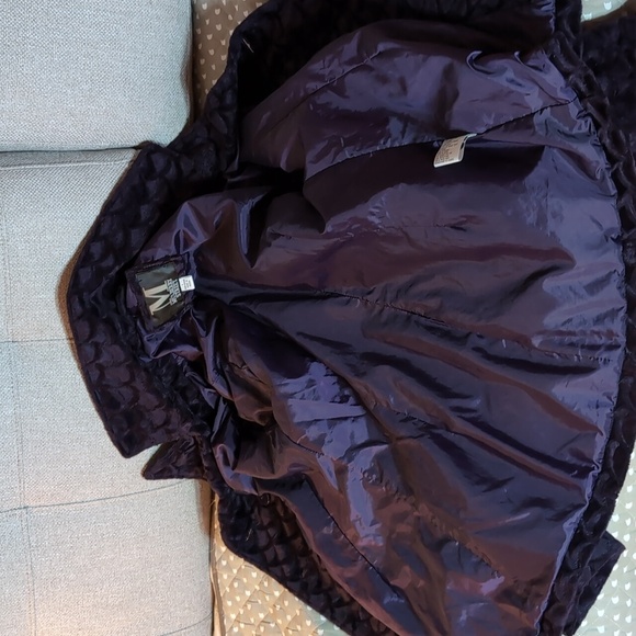 Mulberry Street Women's Purple Pea Coat,Size S. - Picture 9 of 12